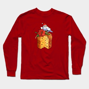 Christmas Budgie Long Sleeve T-Shirt